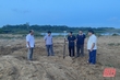Khắc phục hoạt động khai thác cát trái phép bên bờ sông Chu
