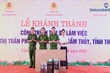 Bàn giao trụ sở nhà làm việc cho Công an thị trấn Phong Sơn, huyện Cẩm Thủy