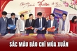 Sắc màu báo chí mùa xuân