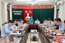 Thông qua dự thảo Báo cáo kiểm tra công tác lãnh đạo, chỉ đạo thực hiện Nghị quyết số 25-NQ/TW đối với Đảng ủy, tập thể lãnh đạo Sở Kế hoạch và Đầu tư