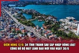 Điểm nóng 12/6: 34 tỉnh thành sau sáp nhập đồng loạt công bố bộ máy lãnh đạo mới vào ngày 30/6
