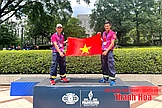 Cán bộ, chiến sĩ cảnh sát PCCC Thanh Hóa dành 2 HCB tại Đại hội thể thao cảnh sát và cứu hỏa thế giới