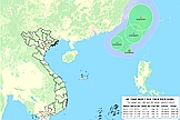 Vùng áp thấp khu vực Biển Đông đã mạnh lên thành áp thấp nhiệt đới