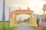 Định Hòa xây dựng nông thôn mới nâng cao gắn với giữ gìn giá trị văn hóa truyền thống