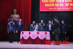 Tăng cường phối hợp thực hiện nhiệm vụ quân sự, quốc phòng năm 2019