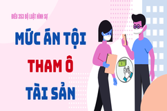 Hình phạt của tội tham ô tài sản theo quy định mới nhất