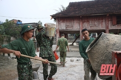 Lữ đoàn 368, Quân đoàn 1 hành quân dã ngoại làm công tác dân vận