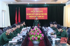 Đảng ủy Quân sự tỉnh ra nghị quyết lãnh đạo nhiệm vụ quý 2-2021