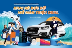 Sacombank triển khai chương trình “Khai hè rực rỡ - mở màn triệu deal”