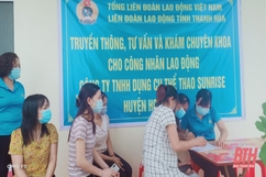 Truyền thông, tư vấn và khám chuyên khoa cho nữ công nhân, lao động