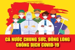 [Infographic] - Cả nước đồng lòng chống dịch COVID-19