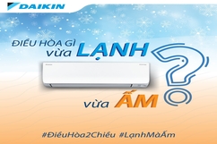 Điều hòa 2 chiều và 1 chiều Daikin được mua nhiều nhất