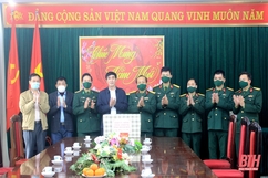 Trưởng Ban Nội chính Tỉnh ủy chúc tết và kiểm tra tình hình sản xuất, đời sống tại huyện Mường Lát