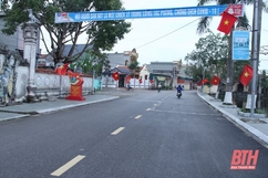 “Dáng dấp” xã nông thôn mới kiểu mẫu Hoằng Đồng