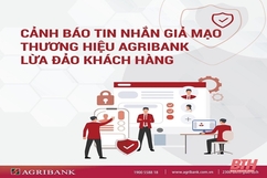 Mạo danh tin nhắn thương hiệu Agribank để lừa đảo