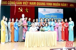 Hội LHPN tỉnh và Tổ chức tài chính vi mô Thanh Hóa ký kết chương trình phối hợp giai đoạn 2022-2024