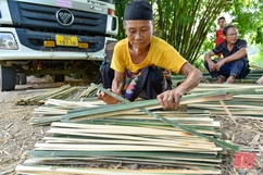 Nghề làm nan ở miền Tây xứ Thanh