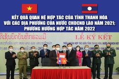 [Infographics] - Kết quả quan hệ hợp tác của tỉnh Thanh Hóa với các địa phương của nước CHDCND Lào