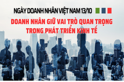 [Infographics] - Ngày Doanh nhân Việt Nam 13/10: Doanh nhân giữ vai trò quan trọng trong phát triển kinh tế