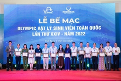 Sinh viên Trường Đại học Hồng Đức giành giải Nhì toàn đoàn Olympic Vật lý sinh  viên toàn quốc lần thứ XXIV