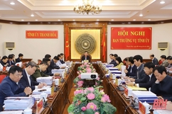 Ban Thường vụ Tỉnh ủy đánh giá tình hình thực hiện nhiệm vụ năm 2022; cho ý kiến vào mục tiêu, nhiệm vụ và các giải pháp năm 2023