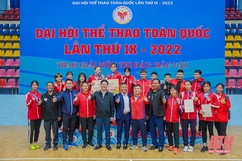 Vật tự do nữ Thanh Hóa xuất sắc giành ngôi thứ Ba toàn đoàn tại Đại hội thể thao toàn quốc 2022