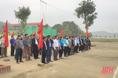 Hội LHPN huyện Thạch Thành tổ chức trồng cây xanh