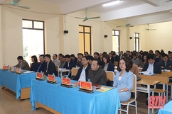 Quảng Xương: Tập huấn, nâng cao nghiệp vụ công tác tổ chức xây dựng Đảng