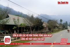 Sớm di dời các hộ dân trong vùng bán ngập lòng hồ thủy điện Cửa Đạt