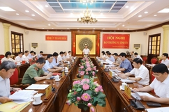 Ban Thường vụ Tỉnh ủy cho ý kiến vào một số tờ trình của Ban Cán sự Đảng UBND tỉnh