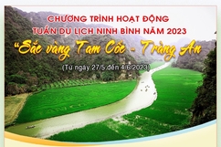 [Infographics]: Chương trình hoạt động Tuần Du lịch Ninh Bình năm 2023