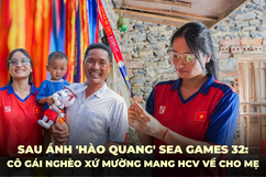 Sau ánh “hào quang”, cô gái xứ Mường mang huy chương về cho mẹ