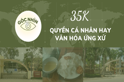 Góc nhìn: 35K - Quyền cá nhân hay văn hóa ứng xử