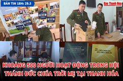 Bản tin 18h ngày 29-5: Khoảng 500 người hoạt động trong Hội thánh Đức Chúa trời Mẹ tại Thanh Hóa