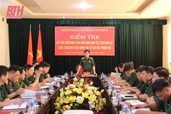 Bộ Quốc phòng kiểm tra kết quả thực hiện Nghị định số 21 của Chính phủ về Khu vực phòng thủ tại Thanh Hóa