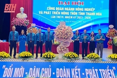 Đại hội Công đoàn ngành Nông nghiệp và Phát triển nông thôn tỉnh Thanh Hoá, nhiệm kỳ 2023-2028