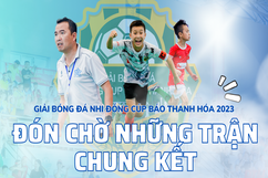 Đón chờ những trận chung kết nảy lửa tại giải Bóng đá Nhi đồng Cúp Báo Thanh Hóa lần thứ II - năm 2023