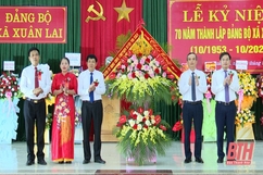 Kỷ niệm 70 năm ngày thành lập Đảng bộ xã Xuân Lai