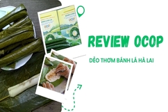 [REVIEW OCOP] Dẻo thơm bánh lá Hà Lai