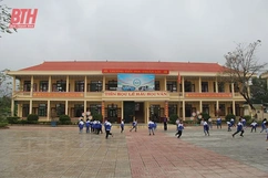 Hậu Lộc nỗ lực xây dựng trường học đạt chuẩn quốc gia