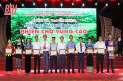 Bế mạc Liên hoan văn nghệ dân gian - Phiên chợ vùng cao năm 2024