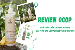 [REVIEW OCOP] Nước rửa chén sinh học FUWA3E - Giải pháp bảo vệ sức khoẻ và môi trường