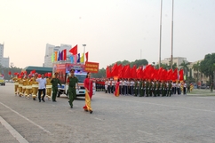 Hội thi nghiệp vụ chữa cháy và cứu nạn, cứu hộ “Tổ liên gia an toàn phòng cháy, chữa cháy” tỉnh Thanh Hóa năm 2024