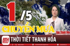 Dự báo thời tiết ngày 1/5: Dự báo thời tiết toàn vùng Thanh Hóa chi tiết 