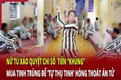 Nữ tù chi số tiền “khủng” mua tinh trùng “tự thụ tinh” hòng thoát án tử