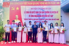 Thọ Xuân nâng cao chất lượng công tác phát triển đảng viên