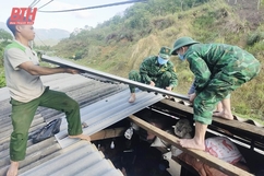 Bộ đội Biên phòng tỉnh tích cực phòng, chống thiên tai, tìm kiếm cứu nạn