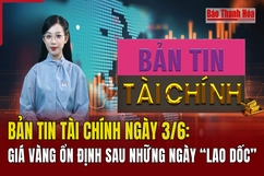 Bản tin Tài chính ngày 3/6: Giá vàng ổn định sau những ngày “lao dốc”