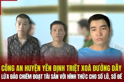 Triệt xoá đường dây lừa đảo chiếm đoạt tài sản với m88 cá cược thể thao trực tuyến thức cho số lô, số đề
