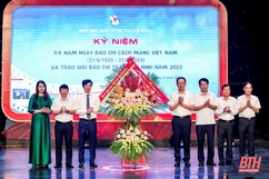 Kỷ niệm 99 năm Ngày Báo chí cách mạng Việt Nam và trao Giải báo chí Trần Mai Ninh năm 2023